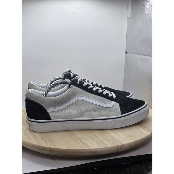 Vans Deboss Otw Old Skool Mens Size 11 Black Beige Athletic Shoes Sneakers - Picture 3 of 7